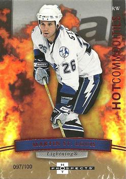 2007-08 Fleer Hot Prospects - Red Hot #134 Martin St. Louis Front