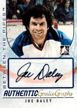 2007-08 In The Game Between the Pipes - Autographs #A-JDA Joe Daley  Front