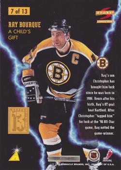 1996-97 Score - Superstitions #7 Ray Bourque Back