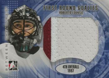 2007-08 In The Game Between the Pipes - First Round Goalies Jerseys #FRG-17 Roberto Luongo  Front