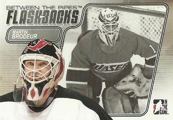 2007-08 In The Game Between the Pipes - Flashbacks #FB-01 Martin Brodeur  Front