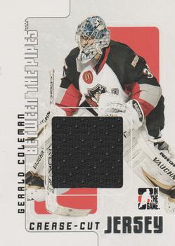 2007-08 In The Game Between the Pipes - Jerseys #CCJ-08 Gerald Coleman  Front