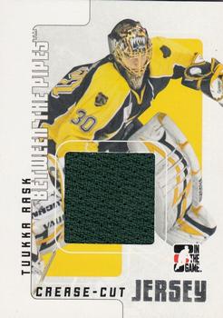 2007-08 In The Game Between the Pipes - Jerseys #CCJ-25 Tuukka Rask  Front