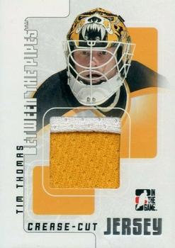 2007-08 In The Game Between the Pipes - Jerseys #CCJ-39 Tim Thomas  Front