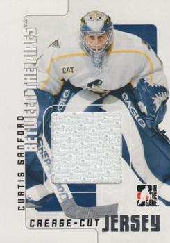 2007-08 In The Game Between the Pipes - Jerseys #CCJ-53 Curtis Sanford  Front