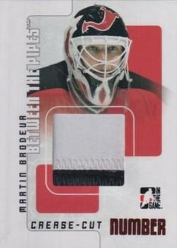 2007-08 In The Game Between the Pipes - Numbers #CCN-48 Martin Brodeur  Front