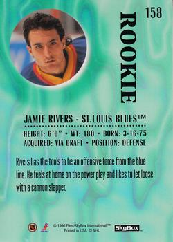 1996-97 SkyBox Impact #158 Jamie Rivers Back