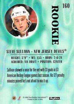 1996-97 SkyBox Impact #160 Steve Sullivan Back