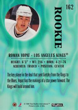 1996-97 SkyBox Impact #162 Roman Vopat Back