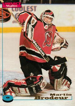 1996-97 SkyBox Impact #68 Martin Brodeur Front