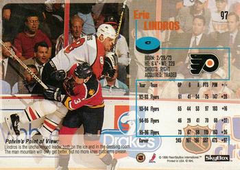 1996-97 SkyBox Impact #97 Eric Lindros Back