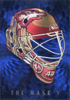 2007-08 In The Game Between the Pipes - The Mask V #M-26 David Aebischer  Front