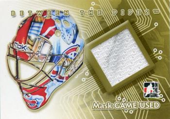 2007-08 In The Game Between the Pipes - Mask Game-Used #MGU-06 Cristobal Huet  Front