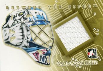 2007-08 In The Game Between the Pipes - Mask Game-Used #MGU-08 Evgeni Nabokov  Front