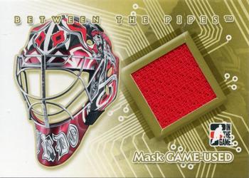 2007-08 In The Game Between the Pipes - Mask Game-Used #MGU-12 Cam Ward  Front