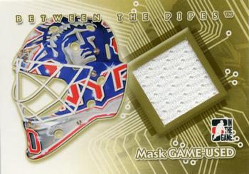 2007-08 In The Game Between the Pipes - Mask Game-Used #MGU-17 Henrik Lundqvist  Front