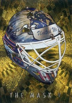 2007-08 In The Game Between the Pipes - The Mask V Gold #M-02 Manny Legace  Front