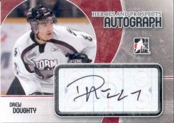 2007-08 In The Game Heroes and Prospects - Autographs #A-DD Drew Doughty  Front
