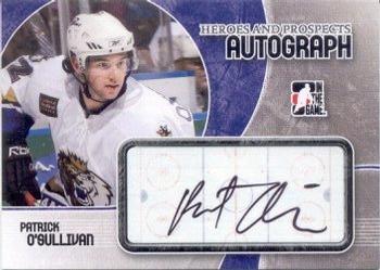 2007-08 In The Game Heroes and Prospects - Autographs #A-PO Patrick O'Sullivan  Front