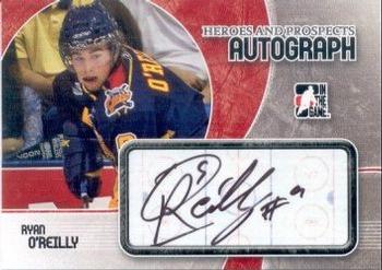 2007-08 In The Game Heroes and Prospects - Autographs #A-RO Ryan O'Reilly  Front