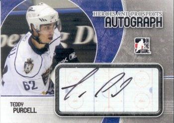 2007-08 In The Game Heroes and Prospects - Autographs #A-TP Teddy Purcell  Front