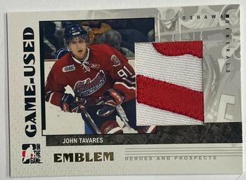 2007-08 In The Game Heroes and Prospects - Emblems #GUE-04 John Tavares  Front