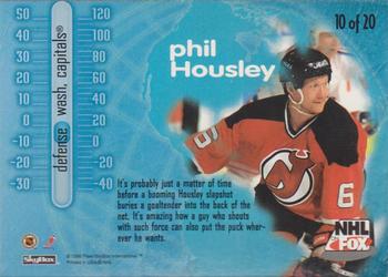 1996-97 SkyBox Impact - NHL on FOX #10 Phil Housley Back