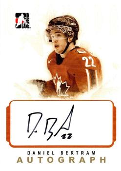 2007-08 In The Game O Canada - Autographs #A-DB Daniel Bertram  Front