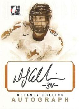 2007-08 In The Game O Canada - Autographs #A-DC Delaney Collins  Front