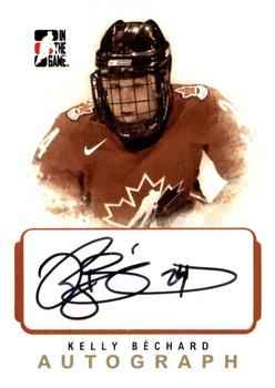 2007-08 In The Game O Canada - Autographs #A-KB Kelly Bechard  Front