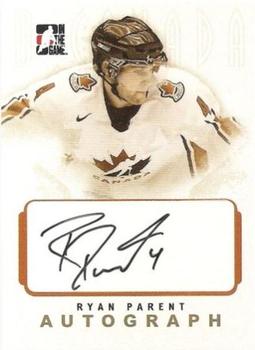 2007-08 In The Game O Canada - Autographs #A-RP Ryan Parent  Front