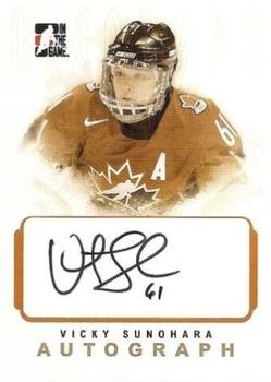 2007-08 In The Game O Canada - Autographs #A-VS Vicky Sunohara  Front