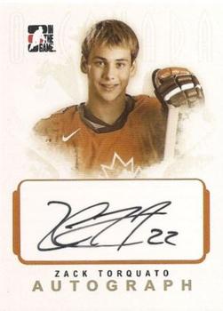 2007-08 In The Game O Canada - Autographs #A-ZT Zack Torquato  Front