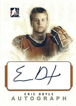 2007-08 In The Game O Canada - Autographs #A-ED Eric Doyle  Front