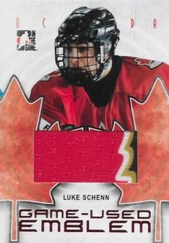 2007-08 In The Game O Canada - Emblems #GUE-14 Luke Schenn  Front