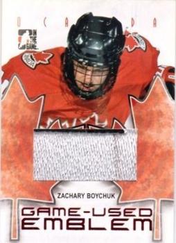2007-08 In The Game O Canada - Emblems #GUE-21 Zach Boychuk Front