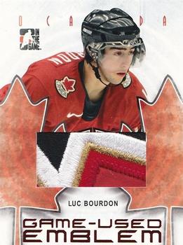 2007-08 In The Game O Canada - Emblems #GUE-45 Luc Bourdon  Front