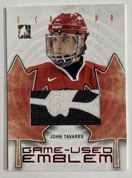 2007-08 In The Game O Canada - Emblems #GUE-68 John Tavares  Front