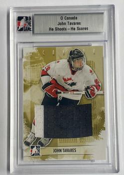 2007-08 In The Game O Canada - He Shoots-He Scores #HSHS-12 John Tavares  Front