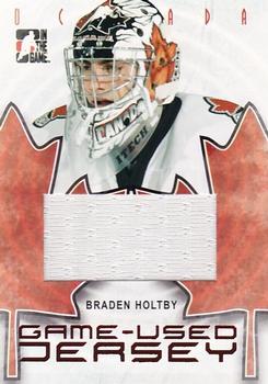2007-08 In The Game O Canada - Game-Used Jerseys #GUJ-03 Braden Holtby  Front