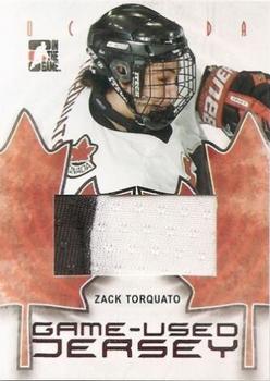 2007-08 In The Game O Canada - Game-Used Jerseys #GUJ-22 Zack Torquato  Front