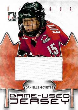 2007-08 In The Game O Canada - Game-Used Jerseys #GUJ-28 Danielle Goyette  Front