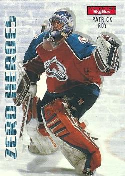 1996-97 SkyBox Impact - Zero Heroes #9 Patrick Roy Front