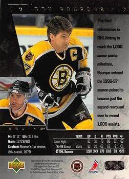 1996-97 SP #7 Ray Bourque Back