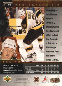 1996-97 SP #13 Ted Donato Back