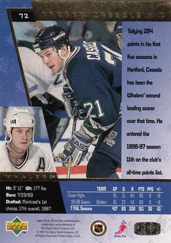 1996-97 SP #72 Andrew Cassels Back