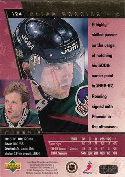1996-97 SP #124 Cliff Ronning Back