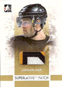 2007-08 In The Game Superlative - Patches Silver #SP-29 Jaromir Jagr Front
