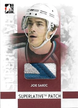 2007-08 In The Game Superlative - Patches Silver #SP-32 Joe Sakic  Front