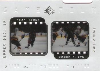 1996-97 SP - NHL Game Film #GF5 Keith Tkachuk Front